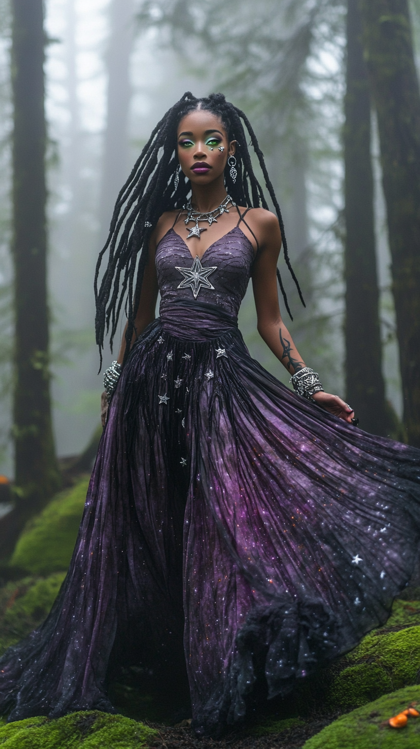 A Steampunk Beauty in Enchanted Forest