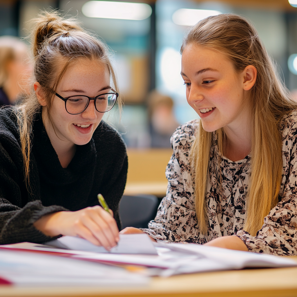 A Student and Tutor Achieving Success Together