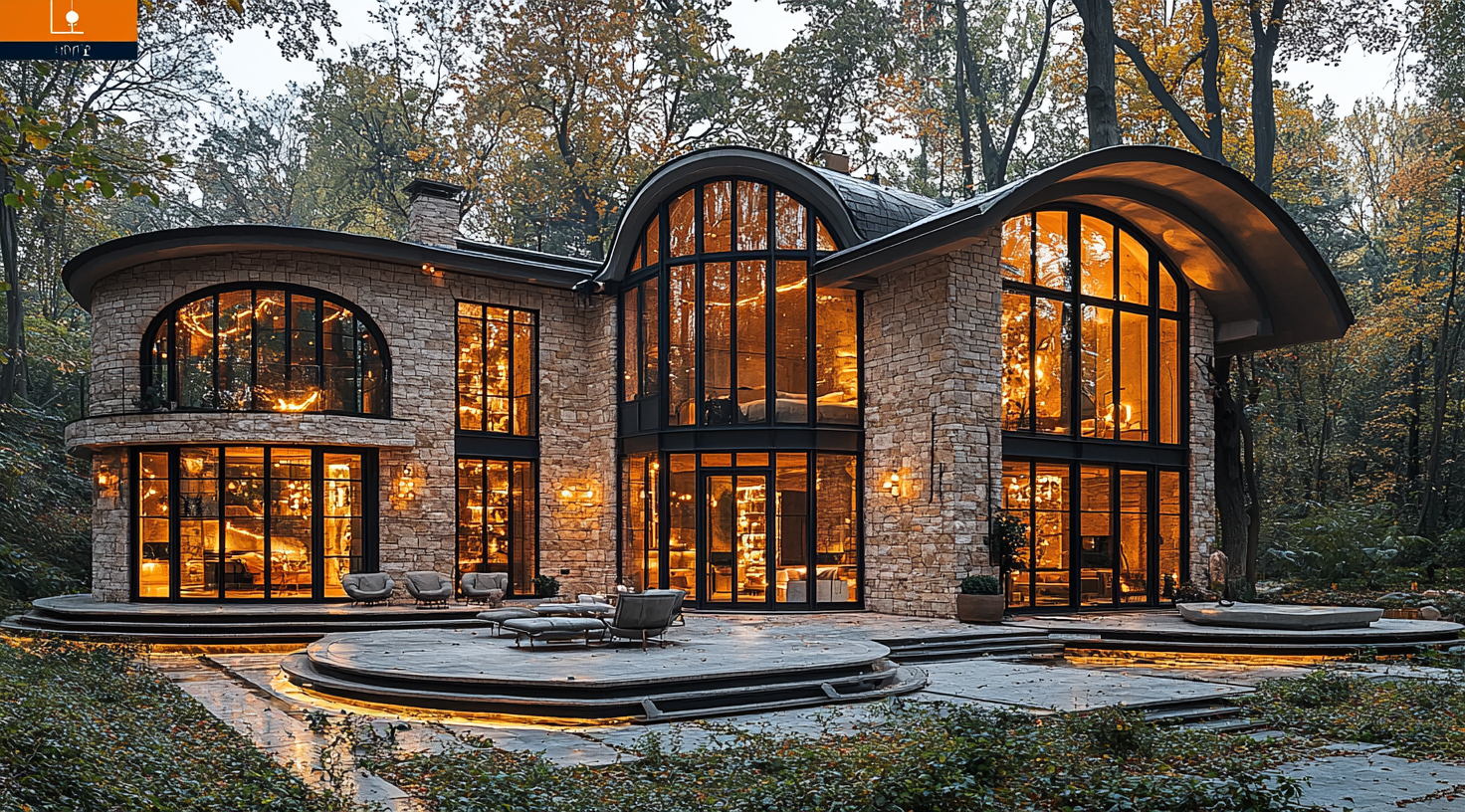 A Stunning House in the Beautiful Forest