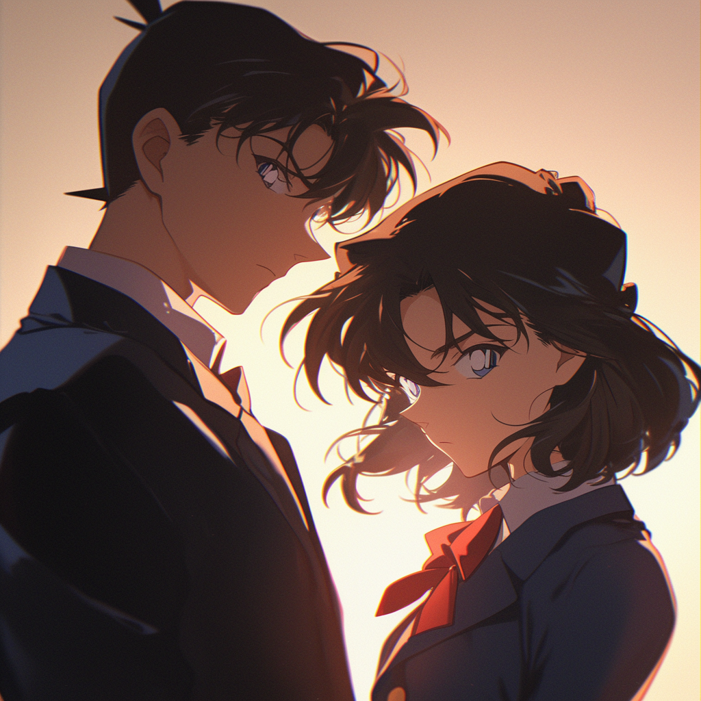 A Young Detective Girl and a Thoughtful Adult