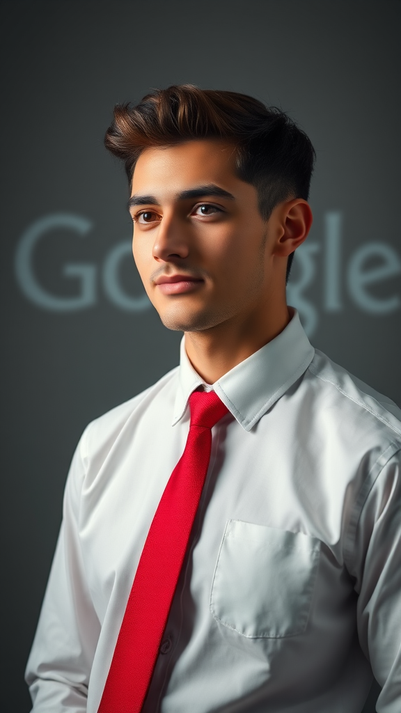 A Young Man is Hired by Google