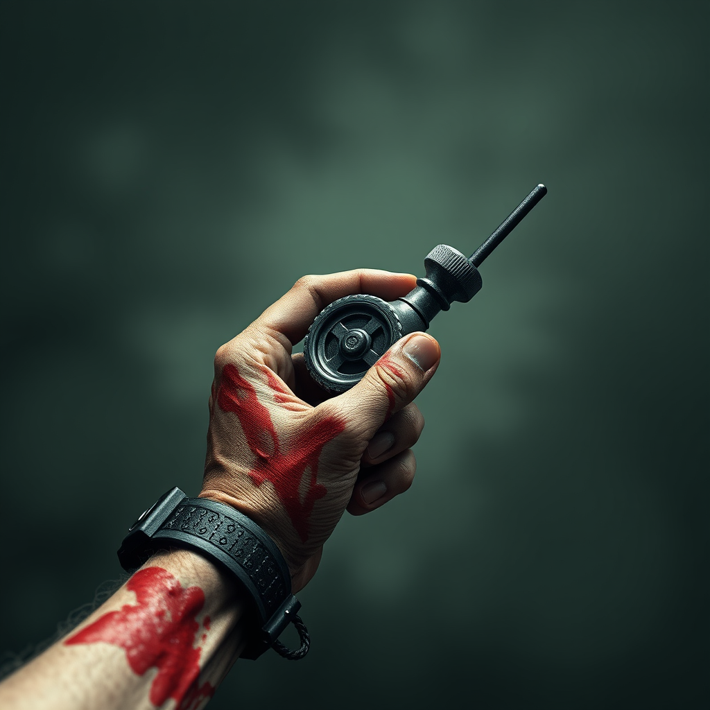A Zombie Hand Gripping a Gear Shifter