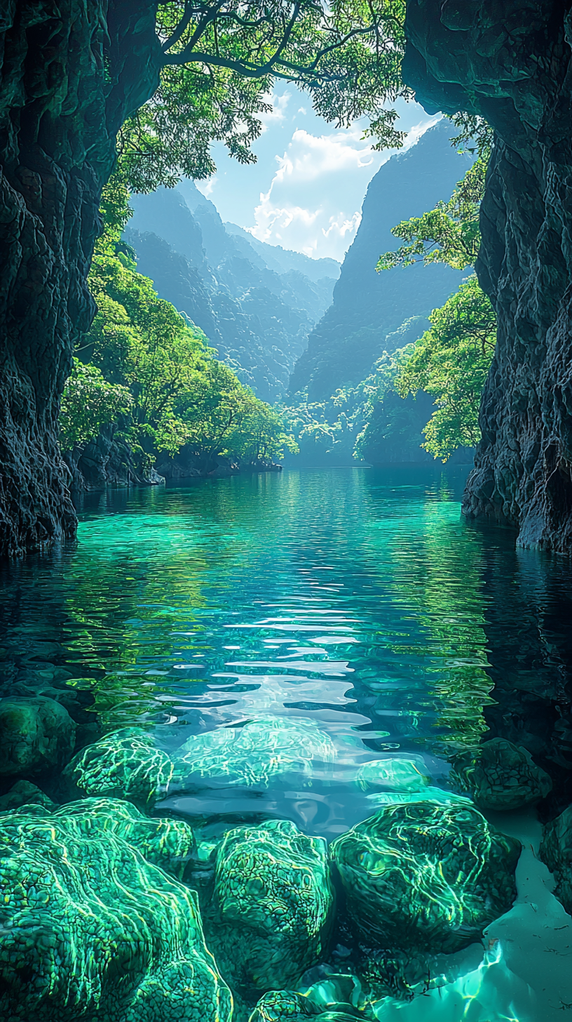 A beautiful night scene in the Philippines