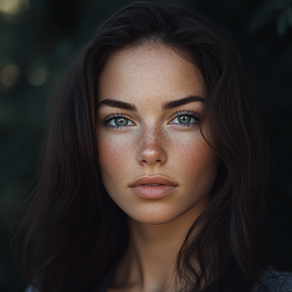 A beautiful woman with an ultra-realistic natural face.