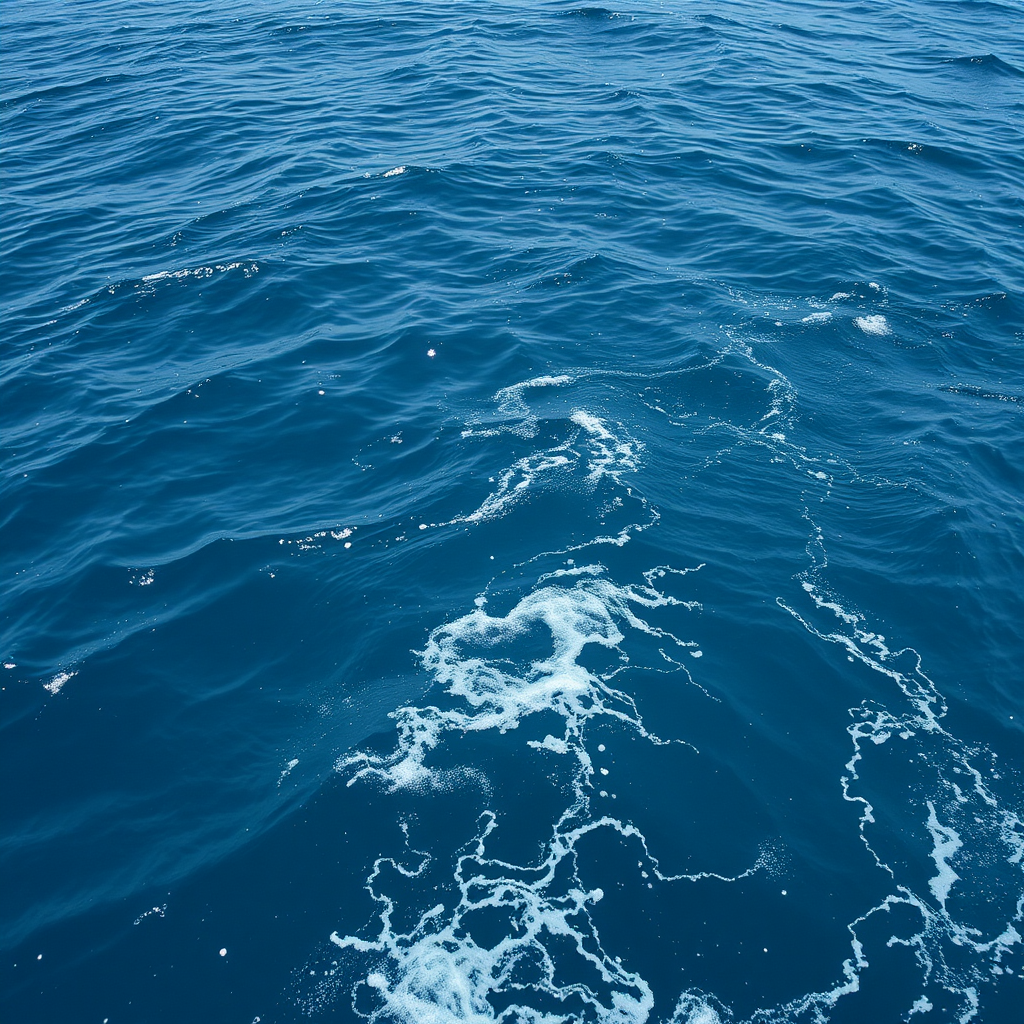 A colorful fish in the ocean.