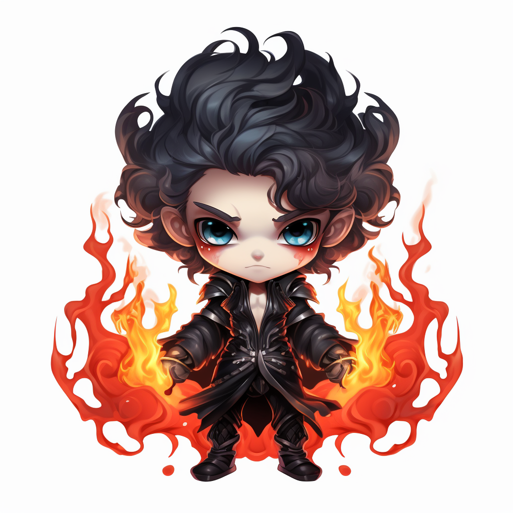 Chibi Style Greek God Hades