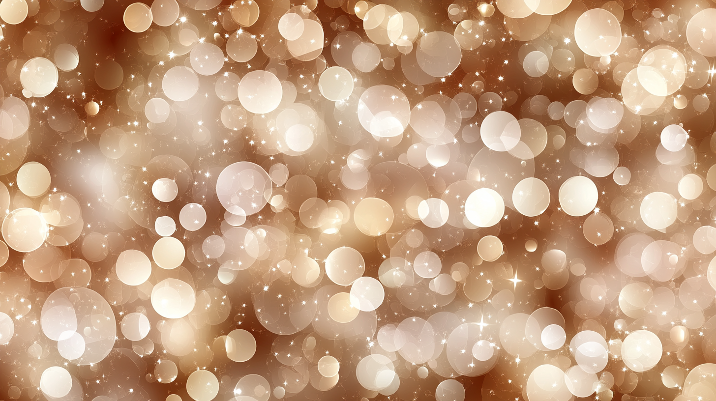 A gentle, dreamy brown bokeh pattern wallpaper