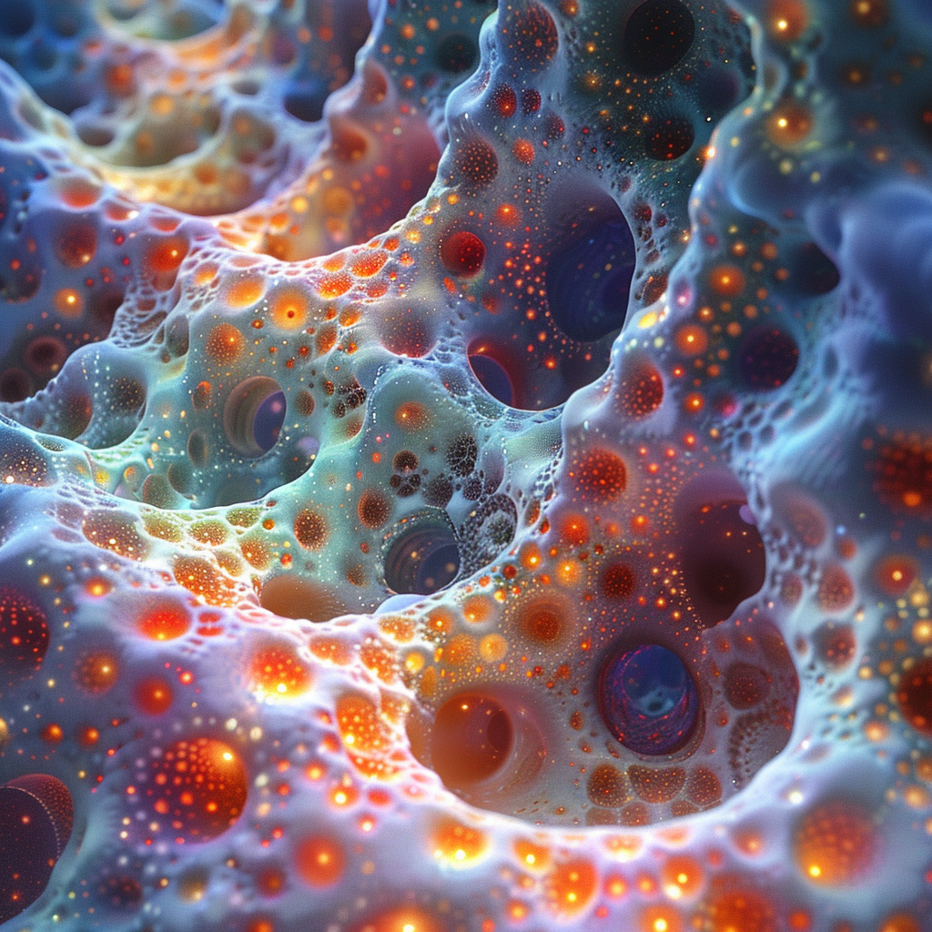 A mesmerizing 16K fractal masterpiece created by AI.