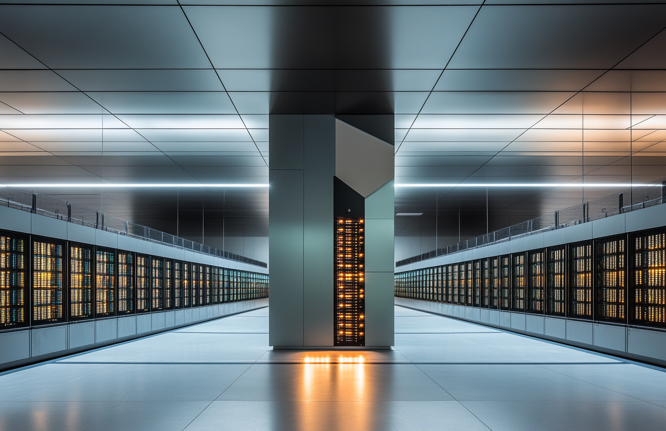 A powerful, elegant Steven Holl-designed Data Center