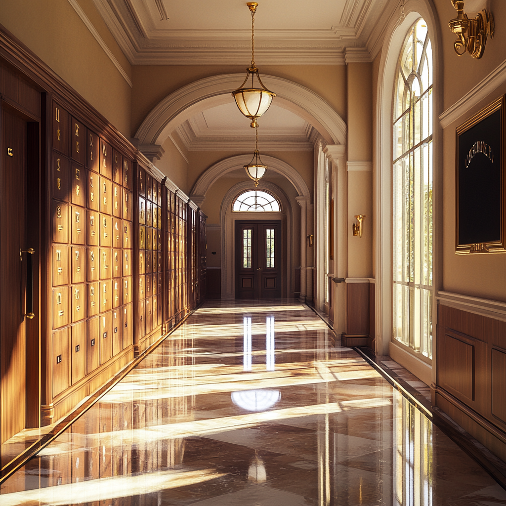 A stunning 8K image of Monarch Academy hallway