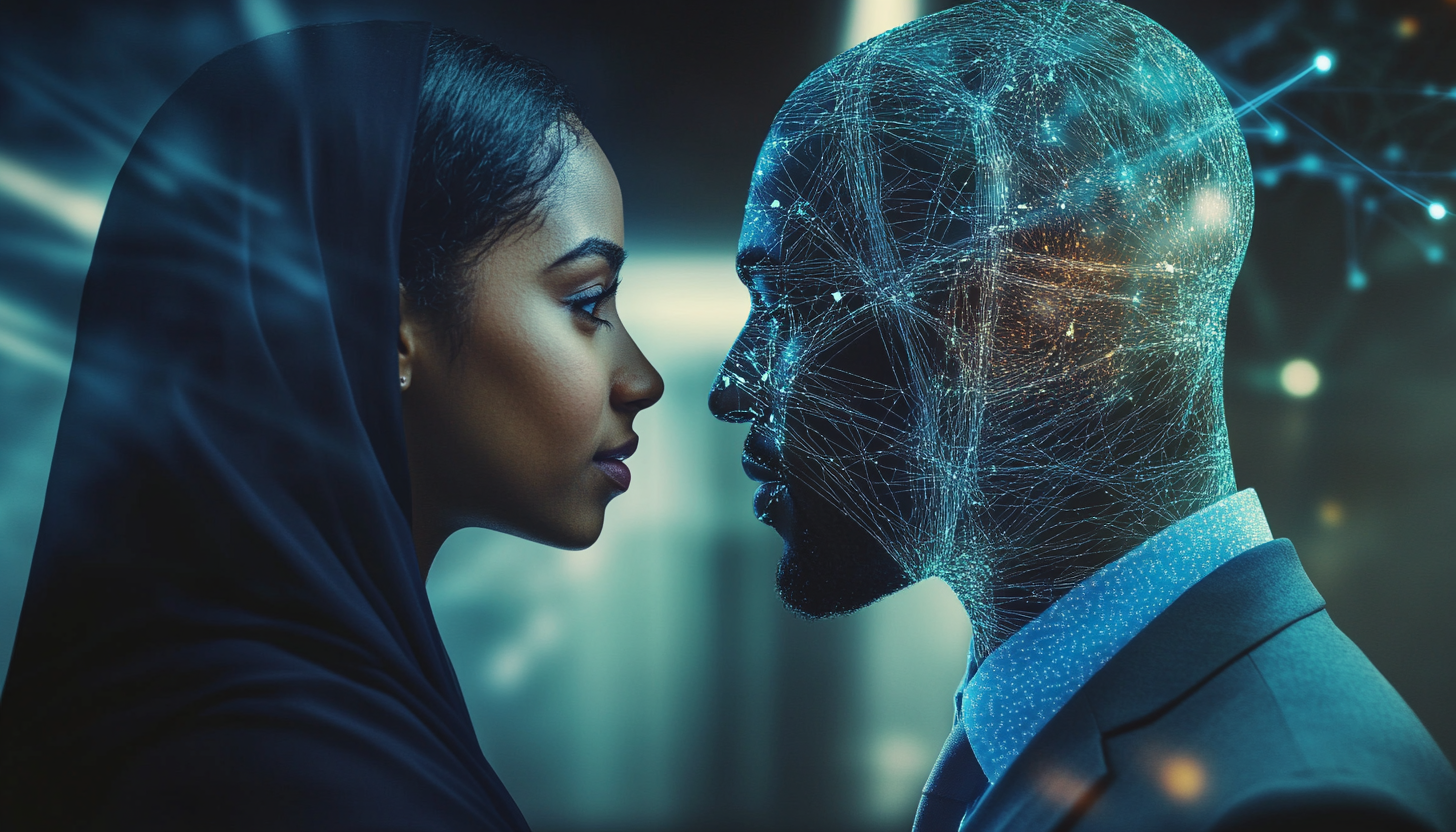 AI enhancing relationships for black and brown Muslim couples.