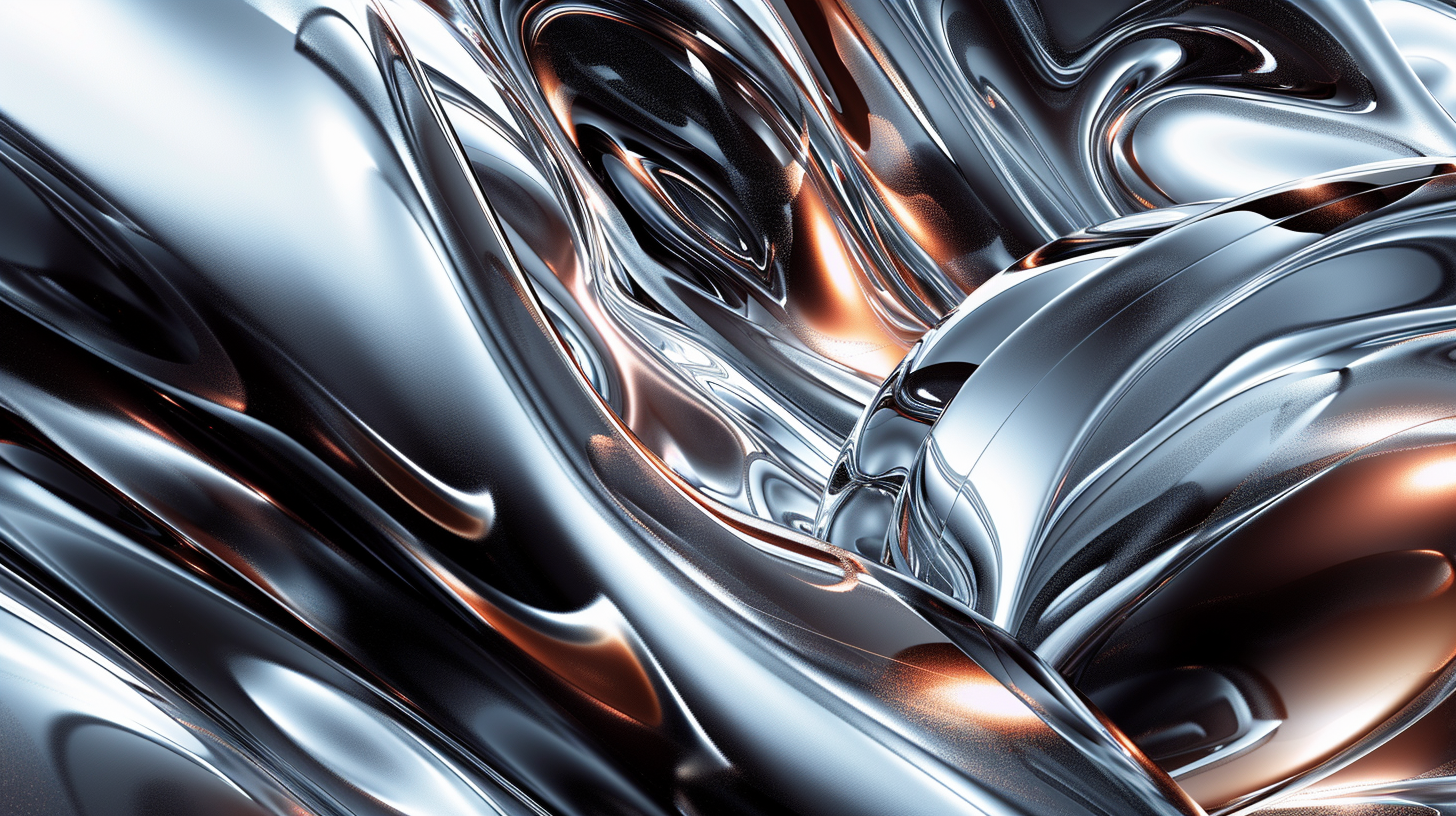 Abstract luxury automotive background with metallic textures and sleek shapes.