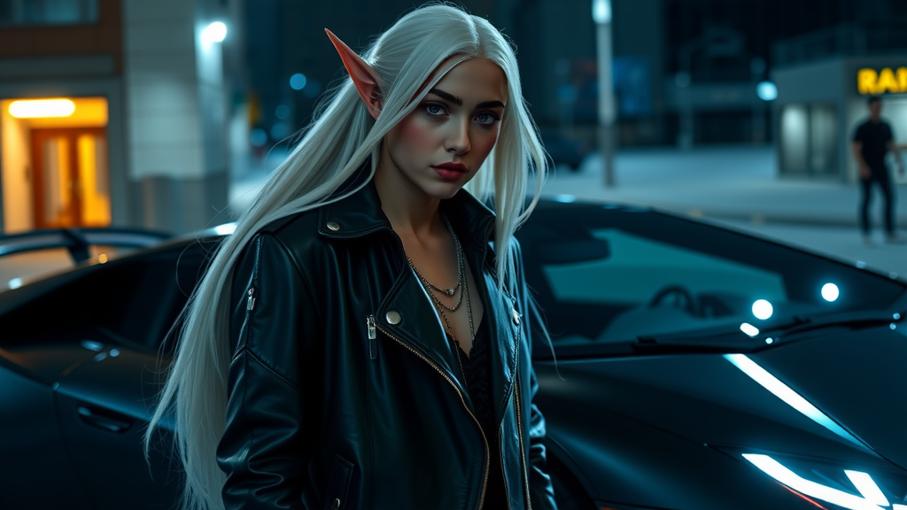 An Ultra HD photo of a detailed elf.