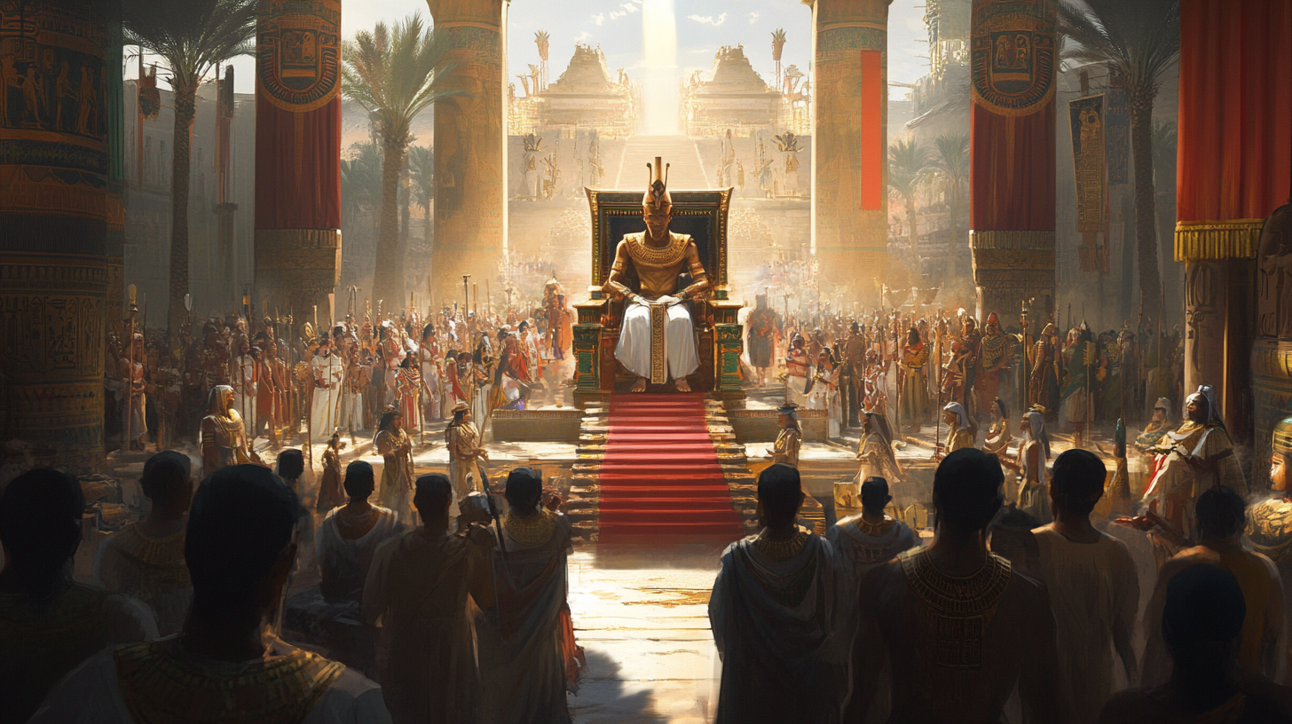 Ancient Egypt: Pharaoh's Power and Allegiance Displayed