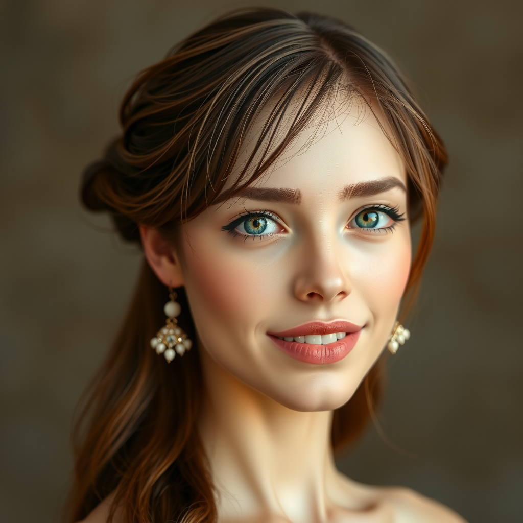 Aphrodite Photo Portrait, 75mm Photorealism