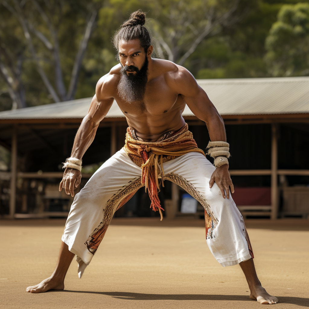 Australian actor posing as Jeffry Virtua Fighter