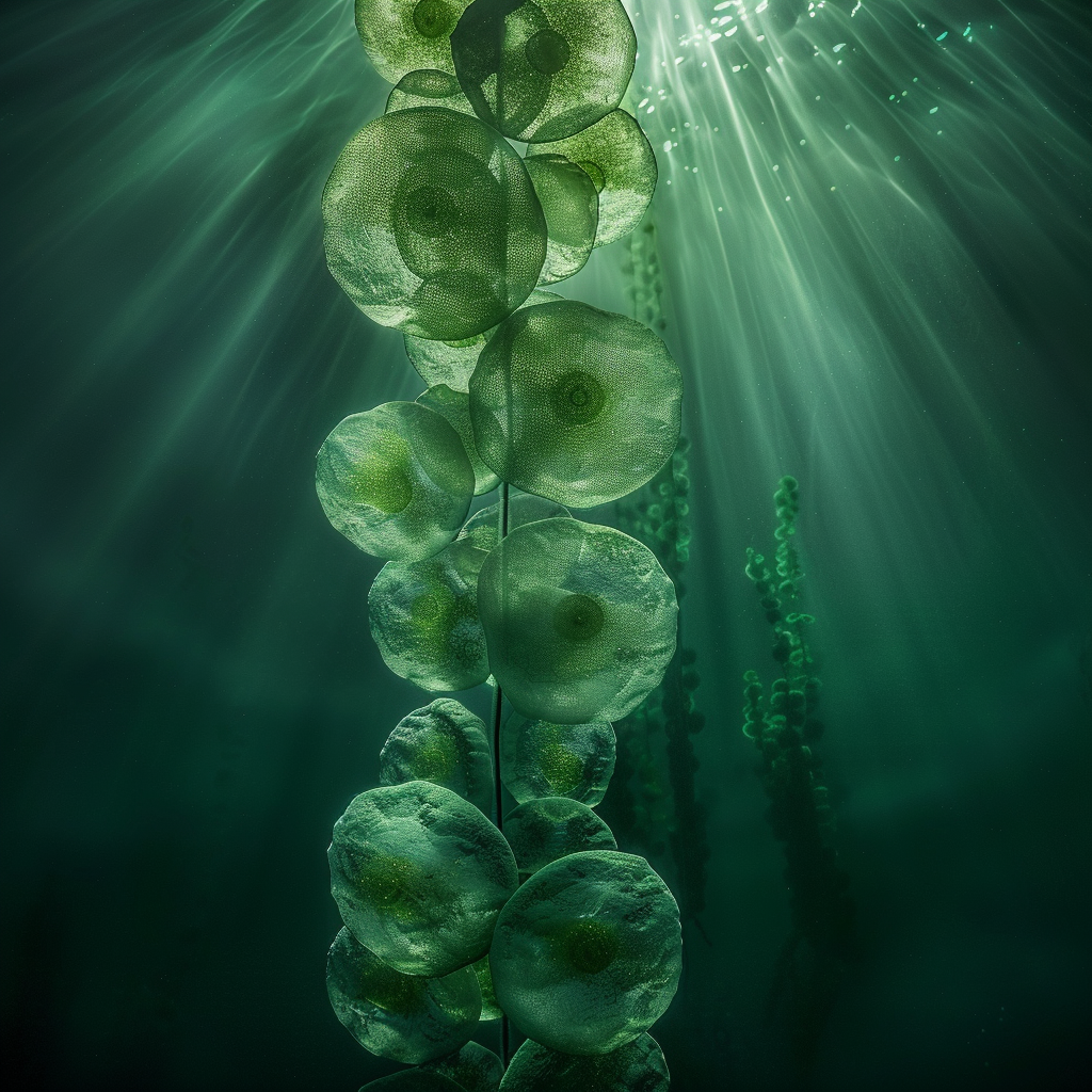 Award-winning photo of cyanobacteria cells with intricate details.