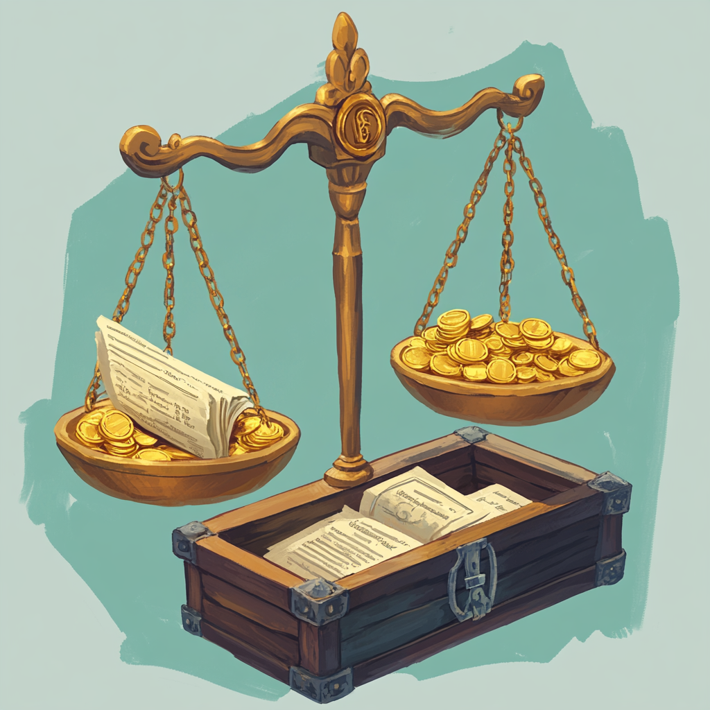 Balancing rules against treasure: regulatory compliance scale