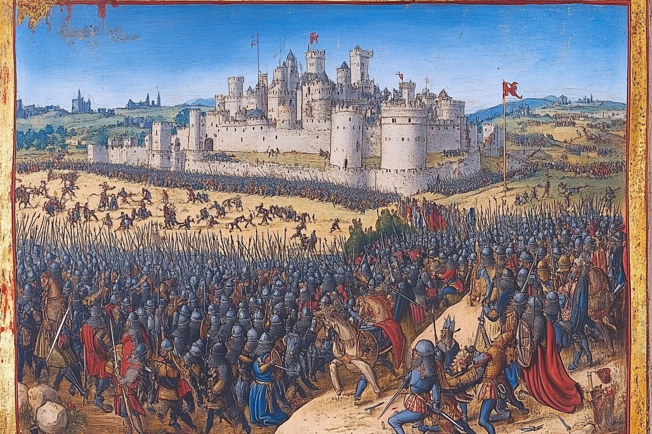 Battle of Montsigard: King Baldwin IV's Frenzied Fight