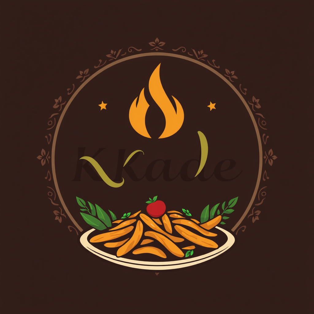 Beautiful logo for delicious Persian food.