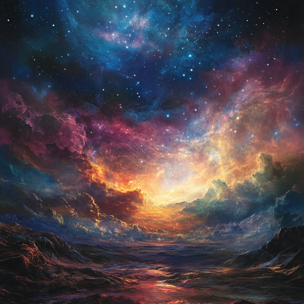 Boundless Days Album Cover: Mesmerizing Sky Scene 