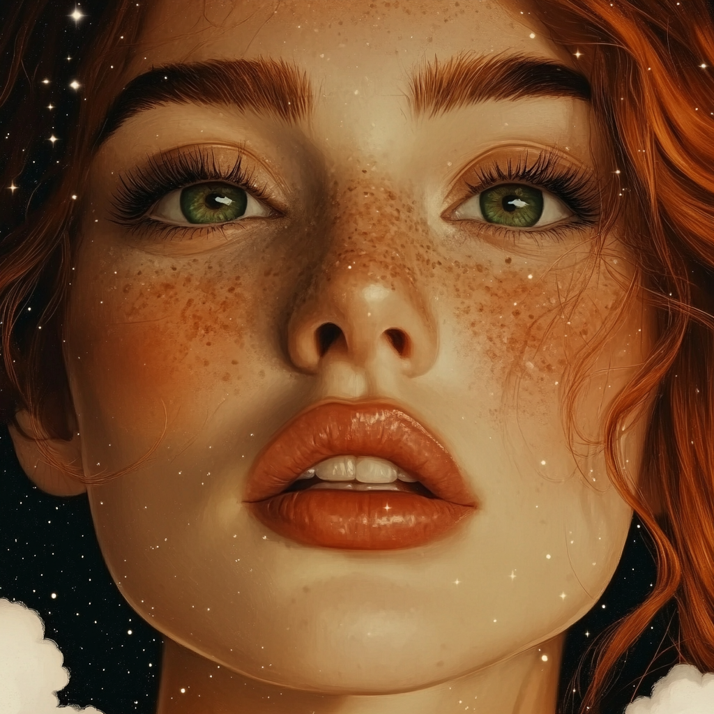 Bridget Bordeaux: Stunning Ethereal Portrait in Art Deco