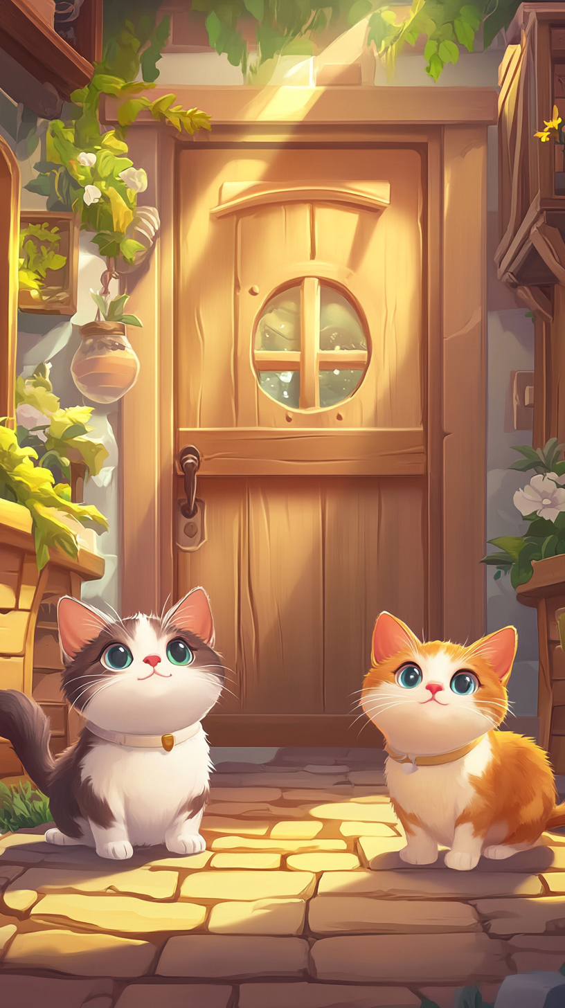 Cats in Room: A Warm Puzzle Game