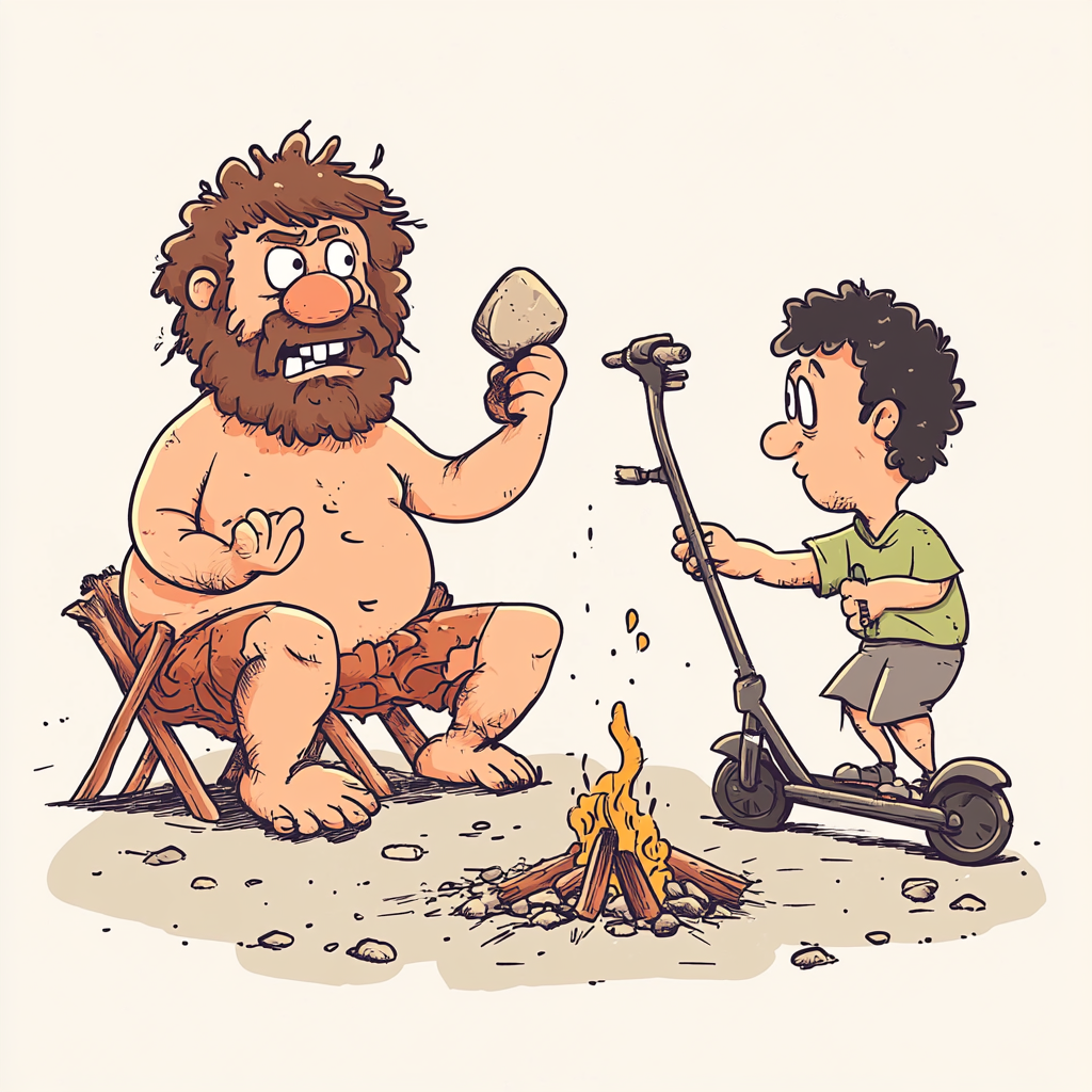 Caveman vs. Modern Human: Invention Challenge!