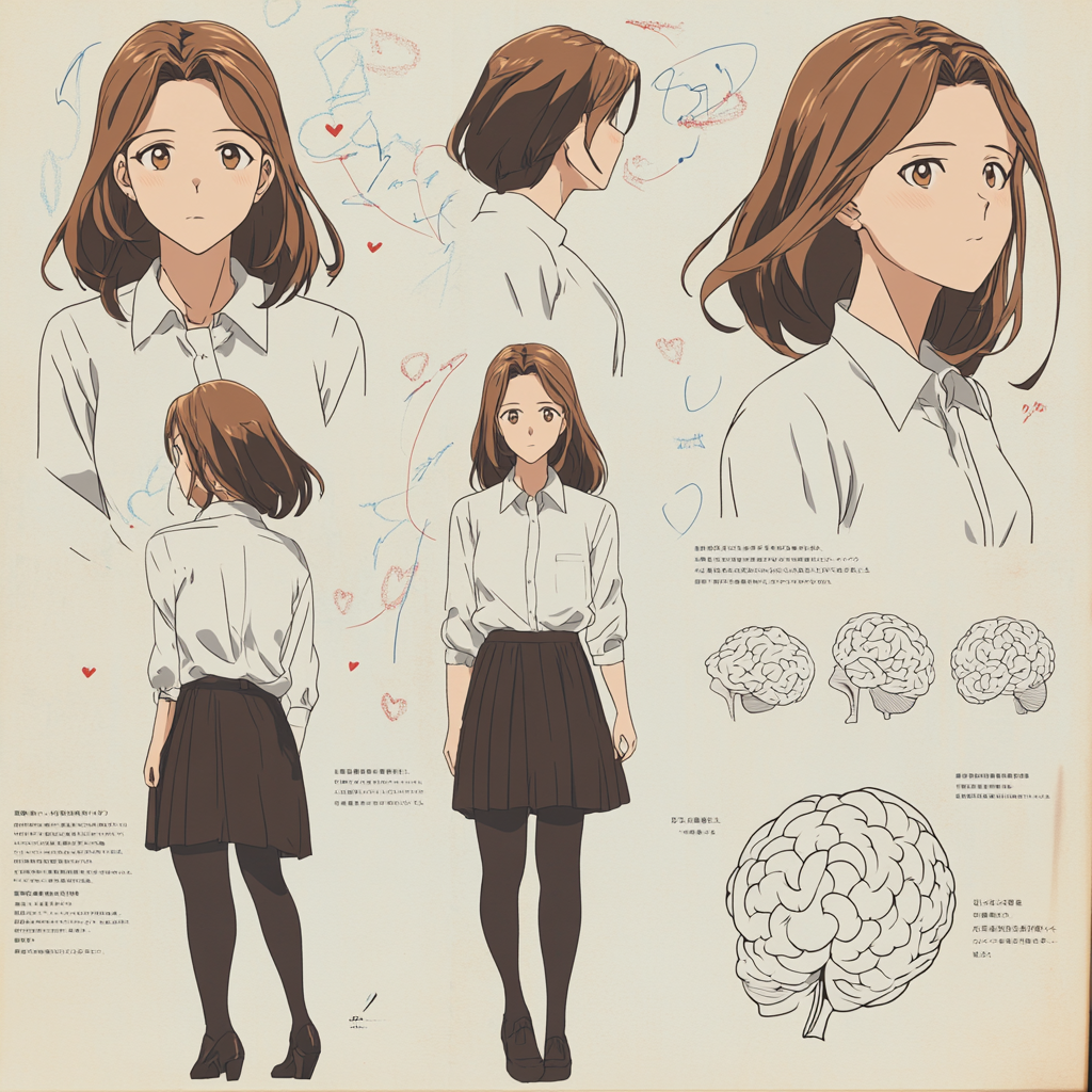 Character sheet for ‘Tappuru Sensei’ in a professional setting