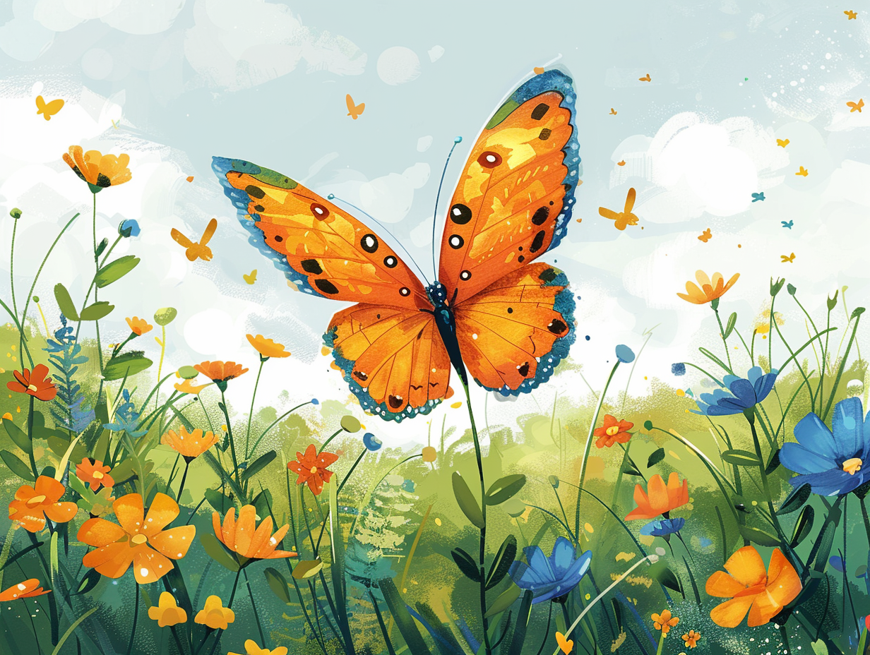 Children's book cover: Butterfly Billy teaches independence