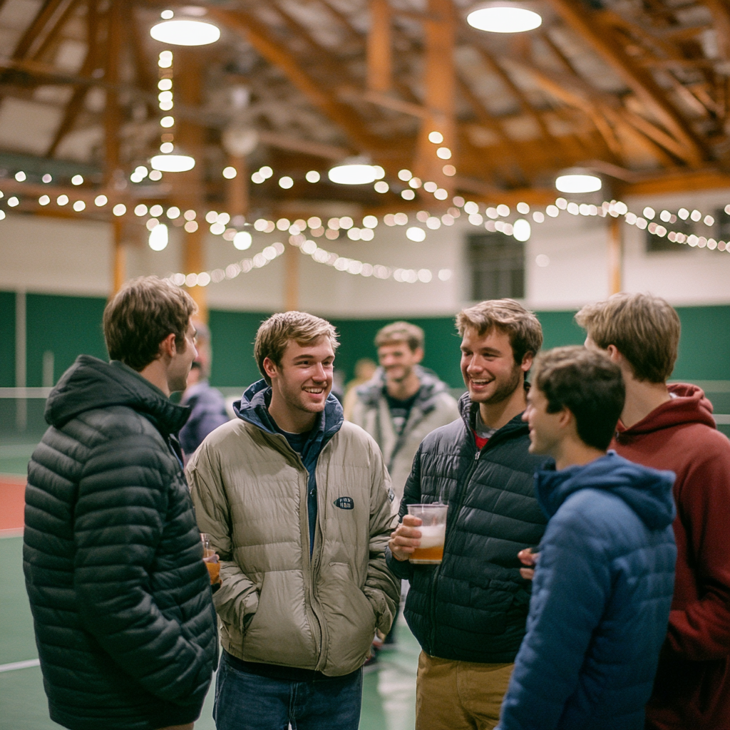 Christmas Homecoming Celebration at Connecticut Pickleball Court