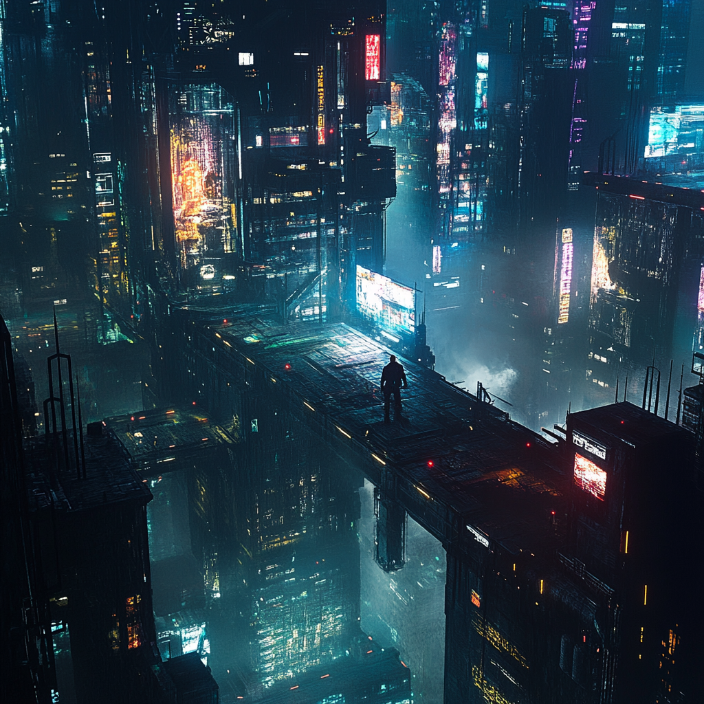 Cipher Protocol: Cyberpunk Game in Dystopian Metropolis