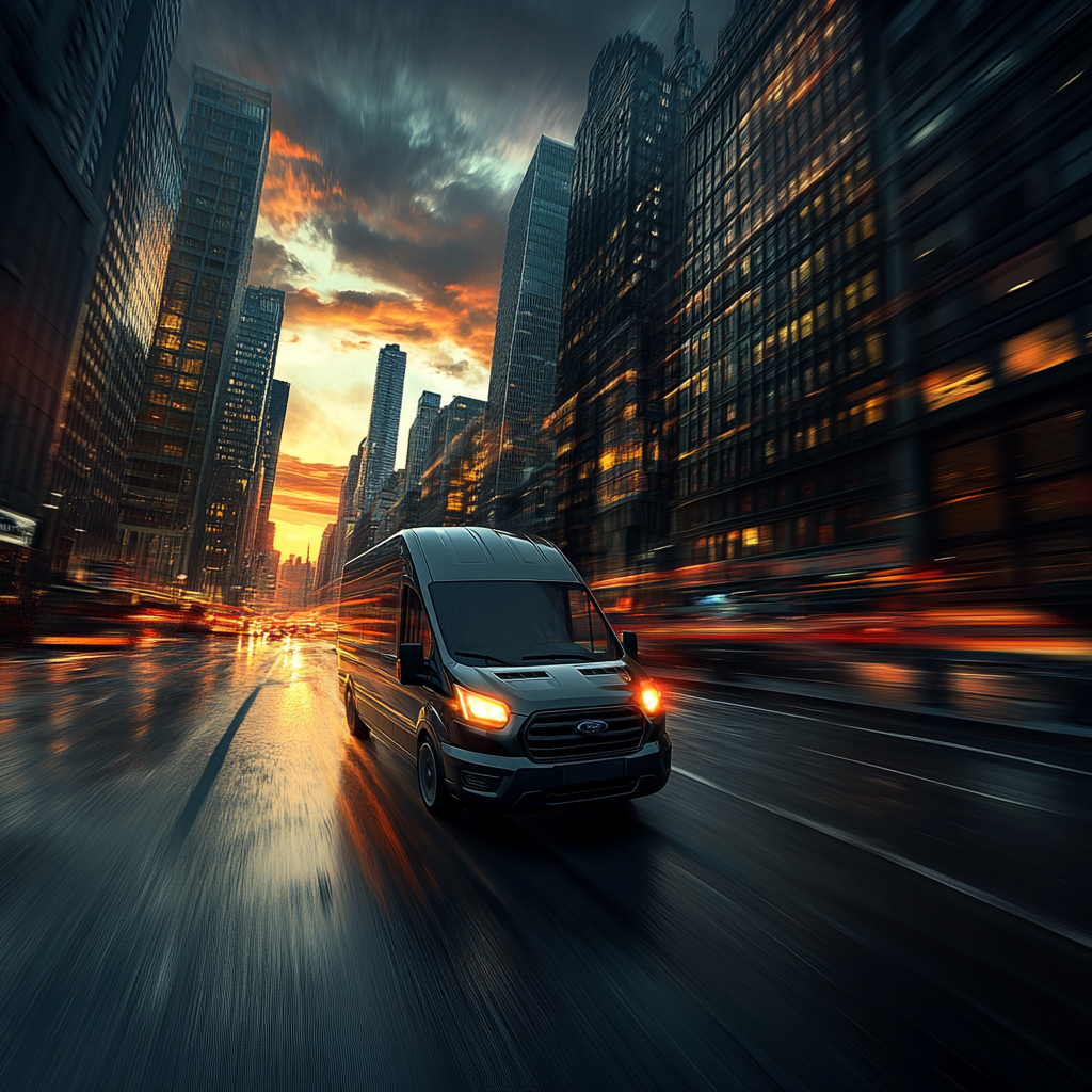 Award-Winning Ford Transit Van Photography