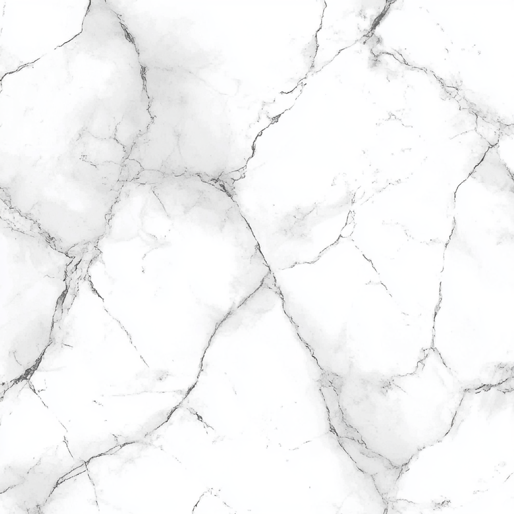 Clean, subtle marble background with white and gray veins.