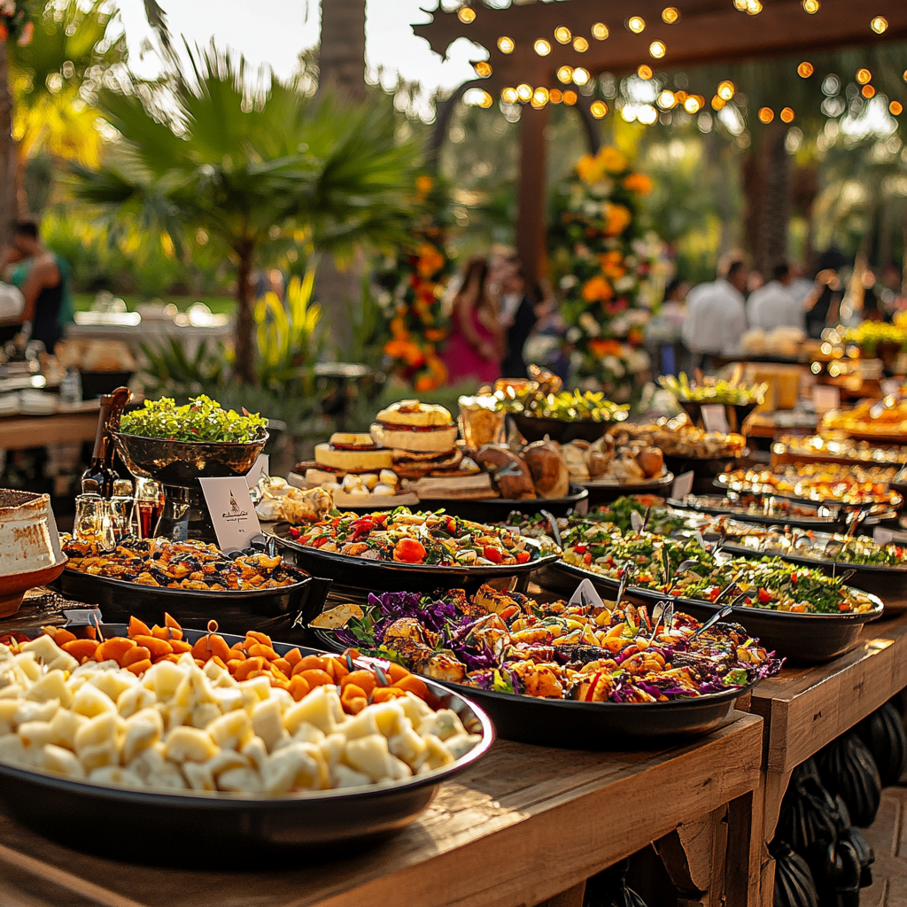 Colorful Mediterranean Food and Wine Festival Adventure