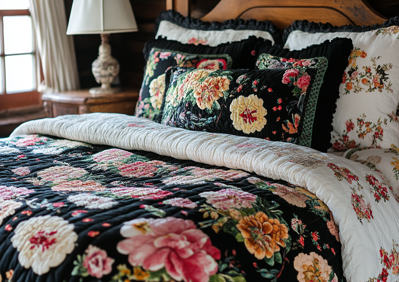 Country-Style Textile Decor: Quilts, Rugs, Pillows, Warmth