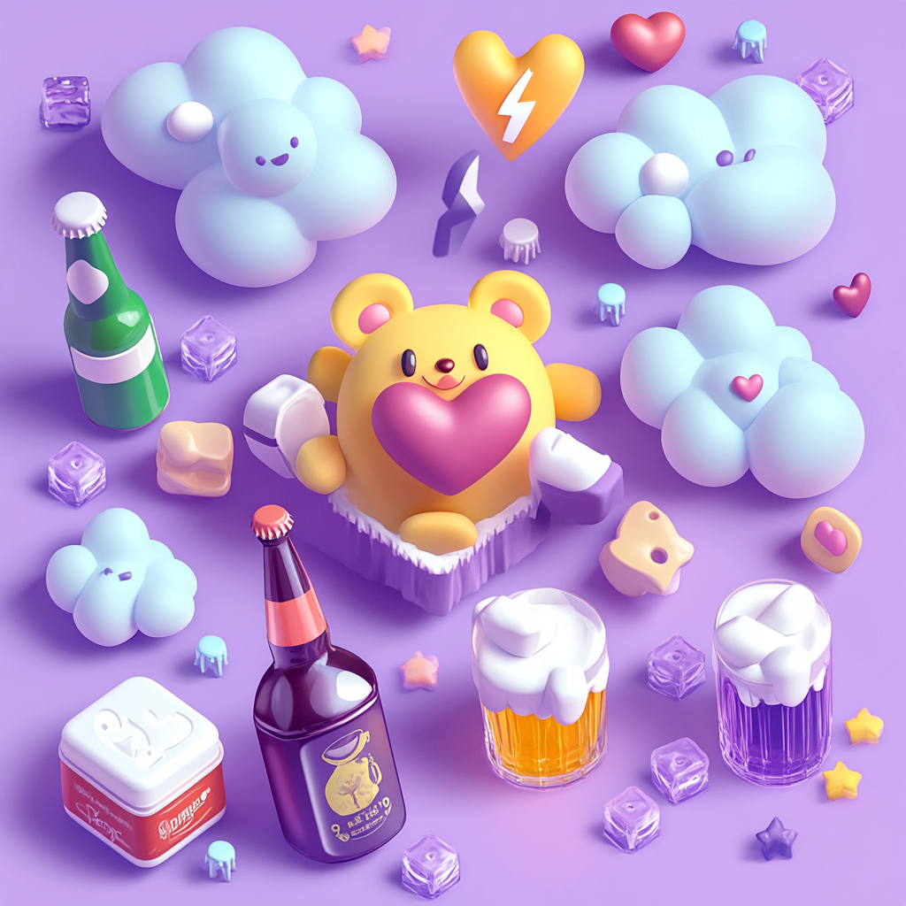 Cute 3D Emojis Vector Illustration Collection