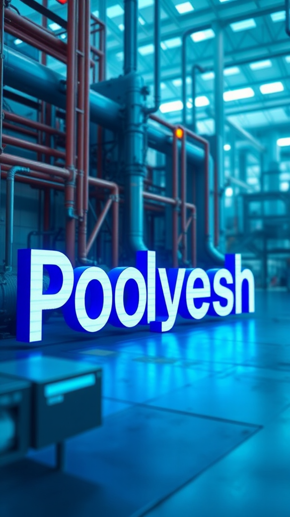 Cyan 'Pooyesh' and blue 'Tech' in factory setting.