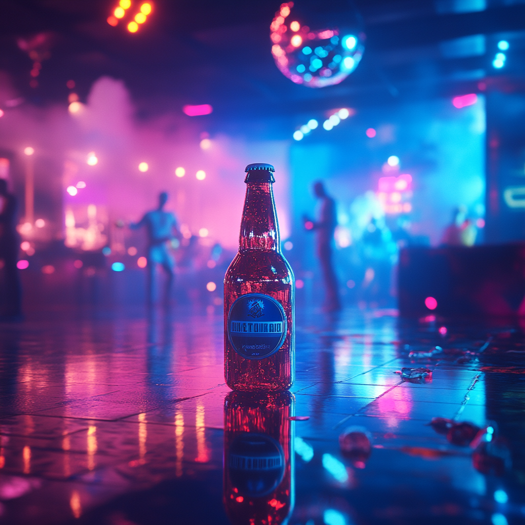 Dancing Under Disco Lights: Beer Promotion