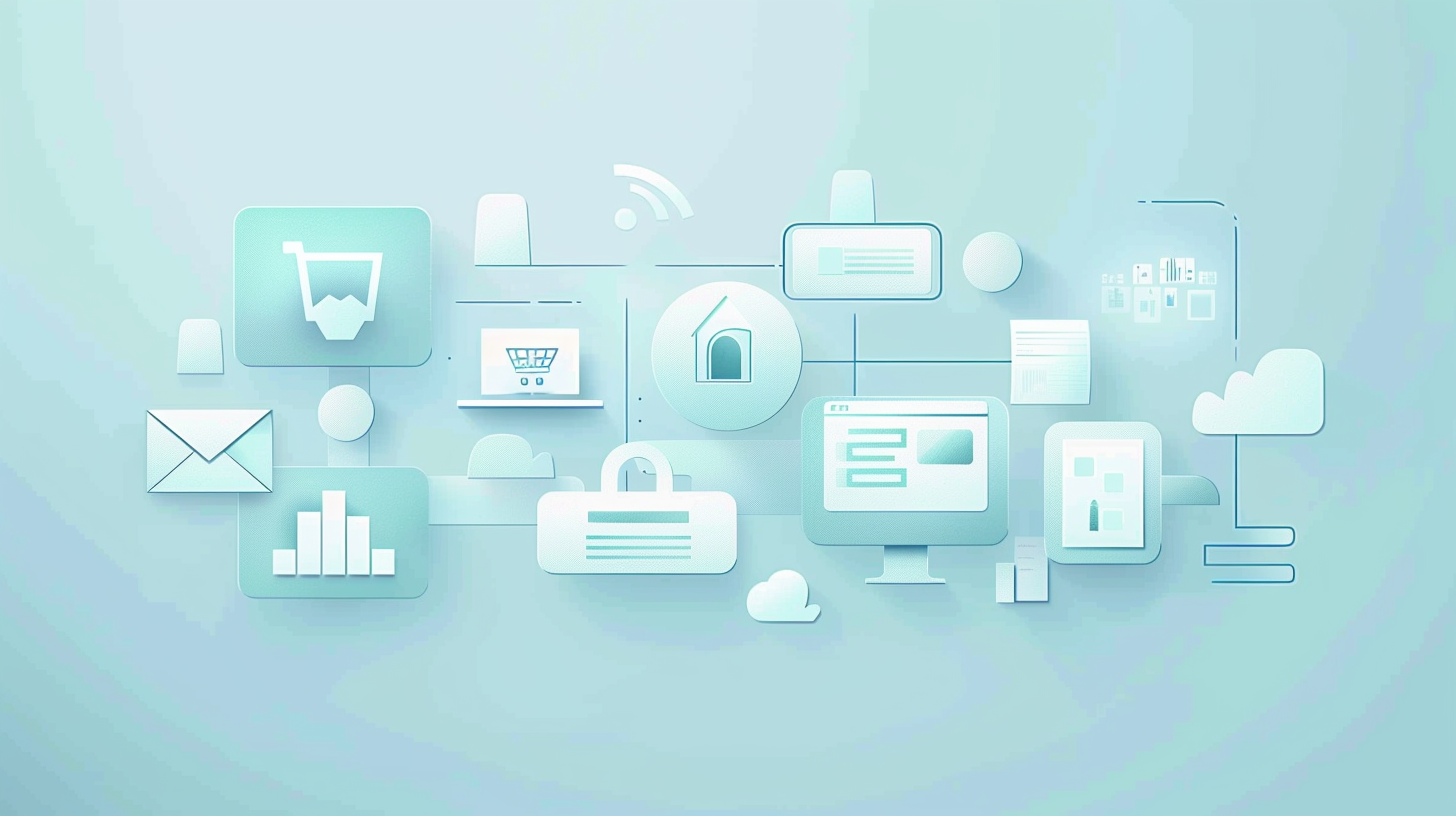 Data label system with clean lines and encryption protection.