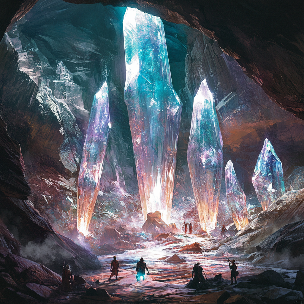 Dazzling underground cavern filled with giant crystals, explorers marvel 