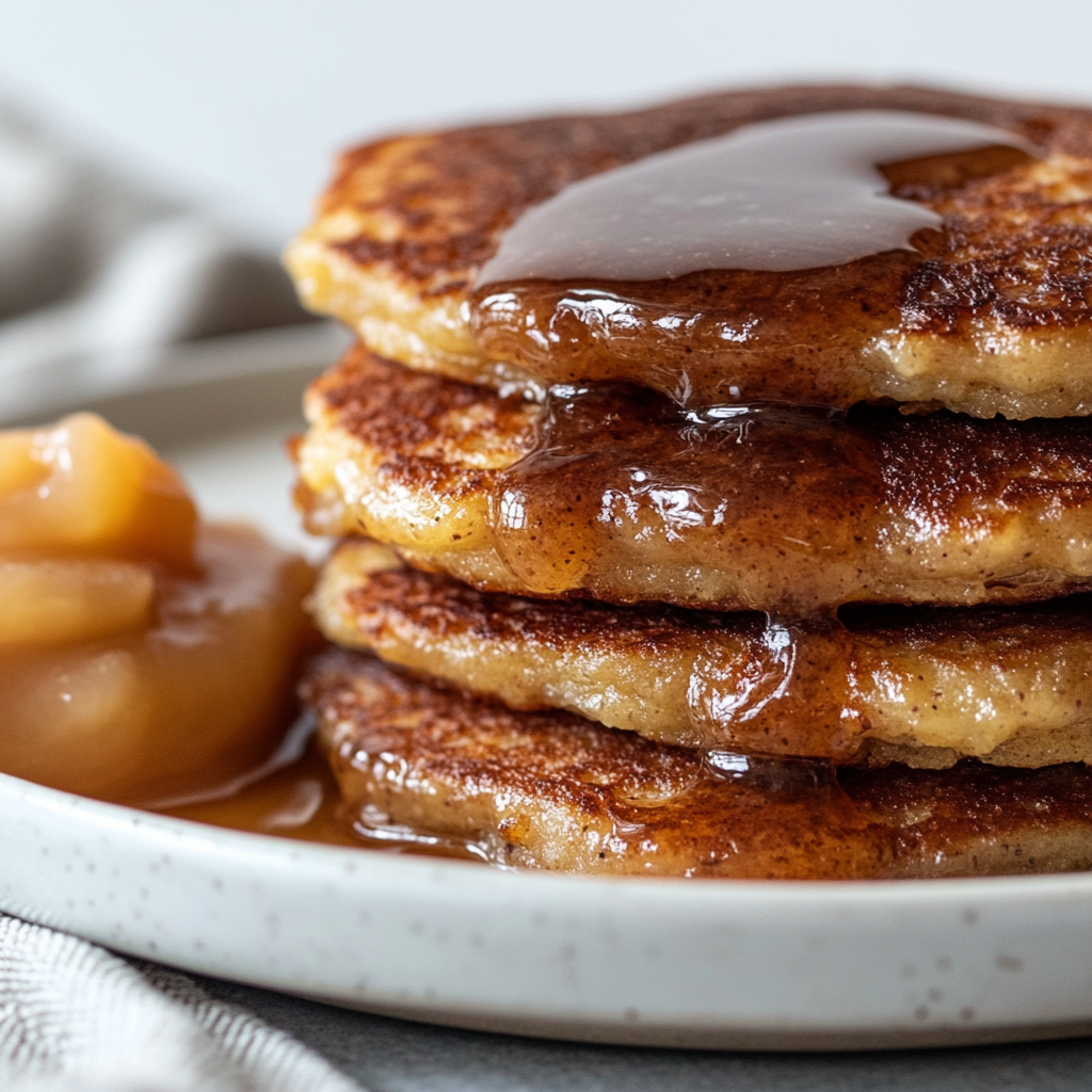 Delicious Potato Pancakes with Applesauce Complement