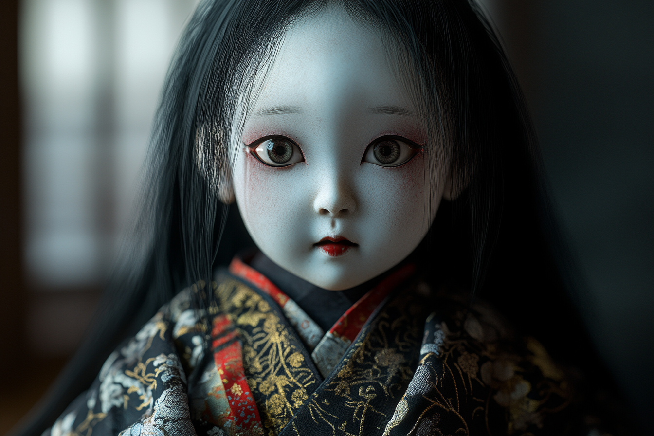 Edo Period Child Specters 4K Studio Photo