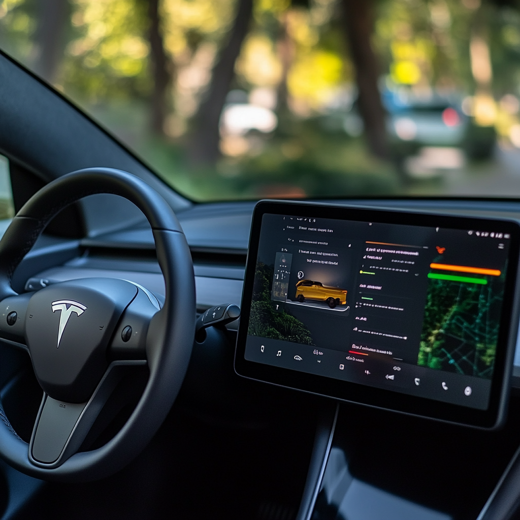 Electric car panel shows 3-day standby range efficiency