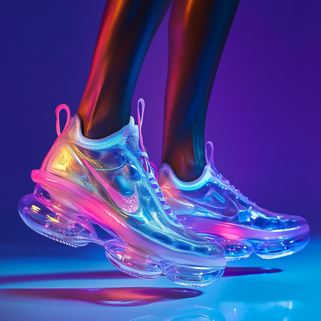 Electronics Meet Fashion in Futuristic Nike Shoes