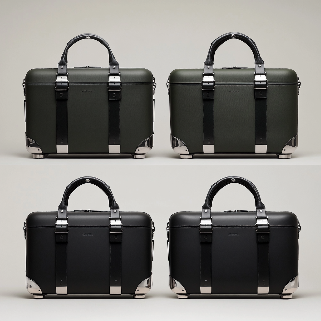 Elegant high-end travel bags in matte colors