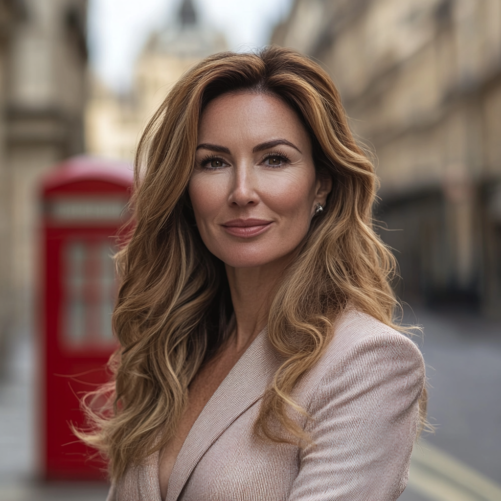 Emily Carter, 43-year-old CMO, in London portrait