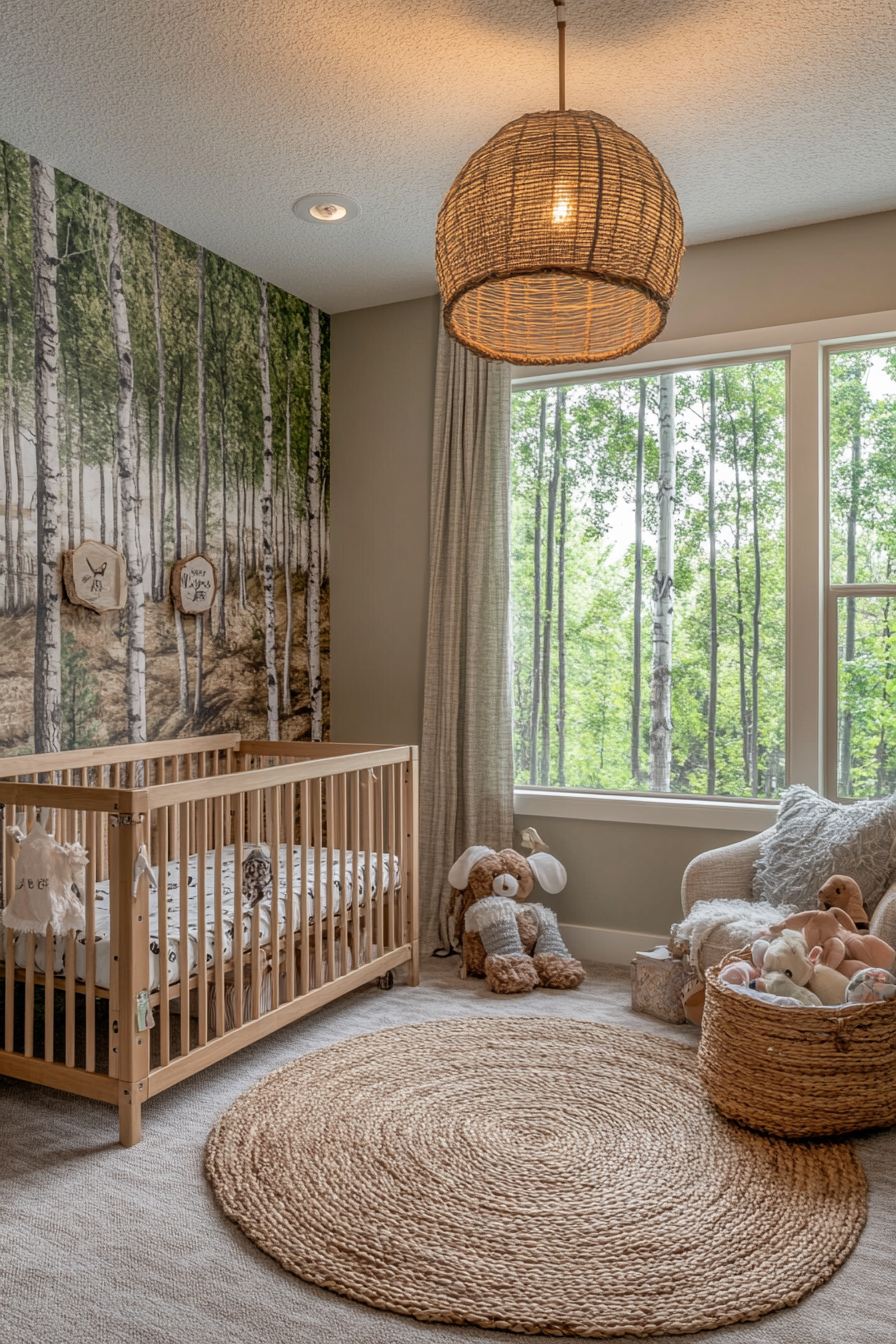 Enchanting Whimsical Woodland Nursery with Magical Forest Theme