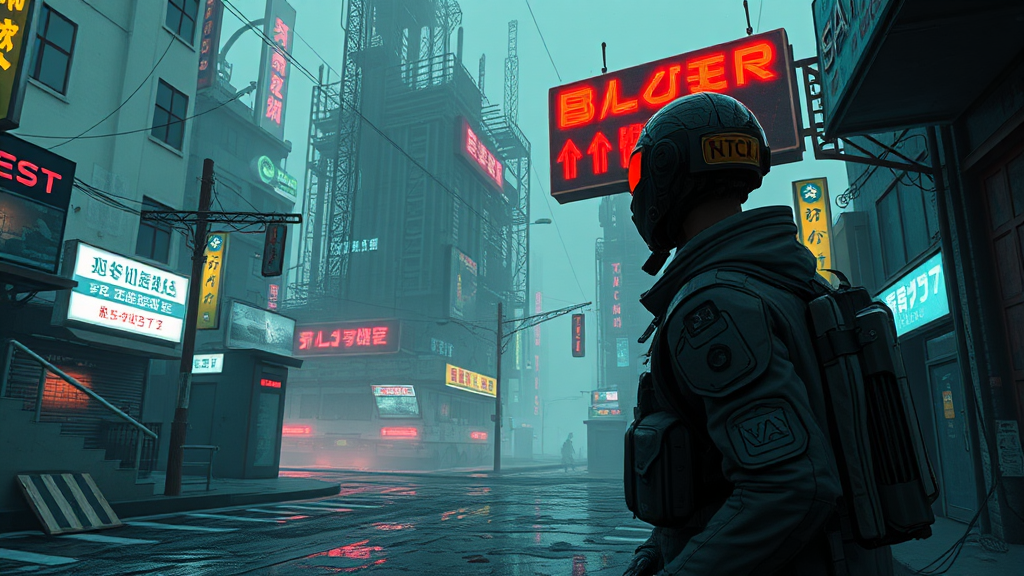 Exploring Cyberpunk World in Aftermath Game