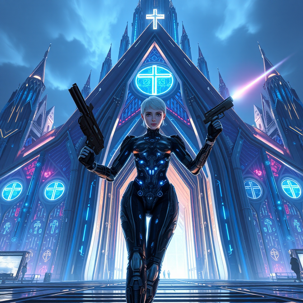 Exploring the Futuristic Nexus Cathedral